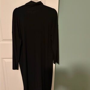 Elegant Black Long Sleeve Dress